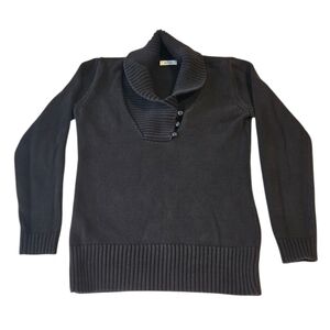 Liz & Co. Cowl Neck Sweater Small
